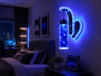 Luxury Crystal LED Wall Sconce – Elegant Ambient Bedroom Light