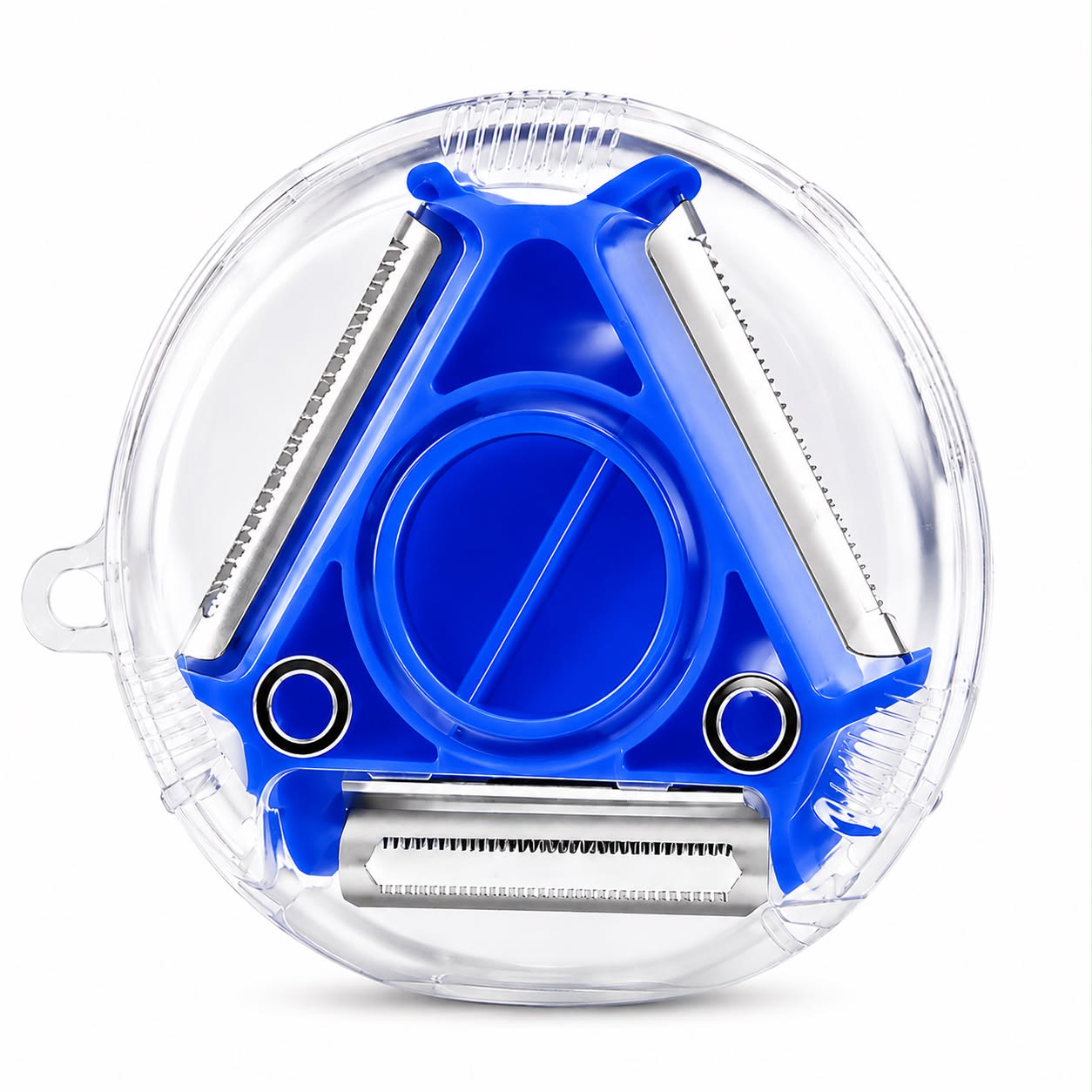 3-in-1 Rotating Trio Peeler – Peeler, Julienne, Grater