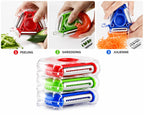 3-in-1 Rotating Trio Peeler – Peeler, Julienne, Grater