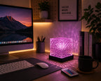 Crystal Water Ripple 16-Color LED Lamb