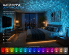 Crystal Water Ripple 16-Color LED Lamb