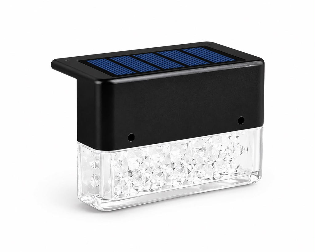 Solar RGB Fence & Step Light – Waterproof Outdoor LED